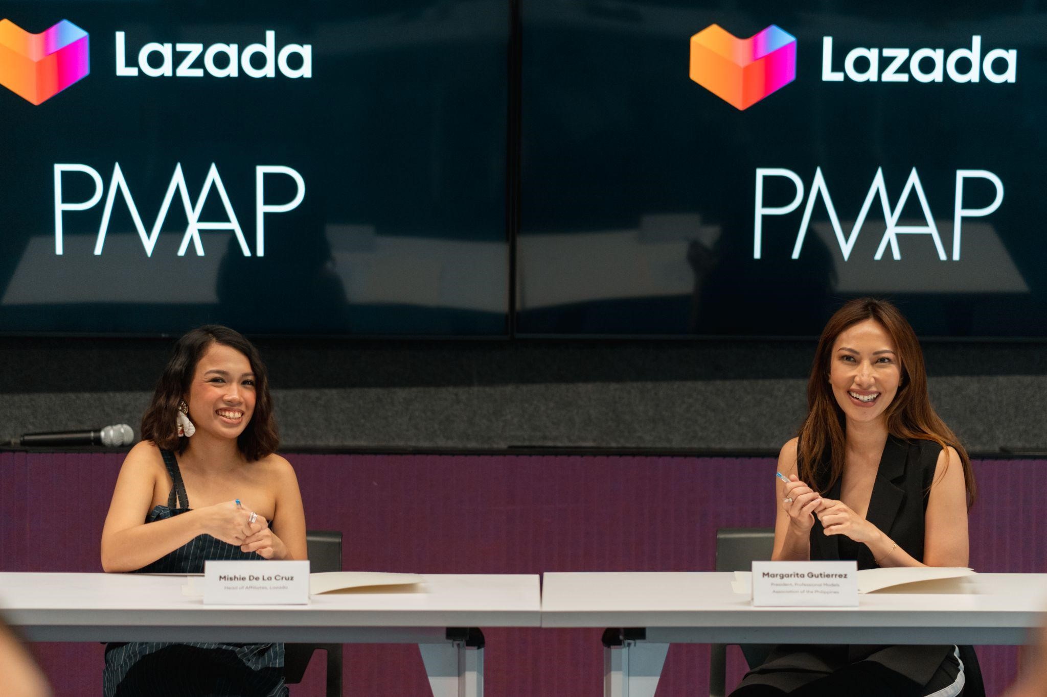 Lazada and the Professional Models Association of the Philippines